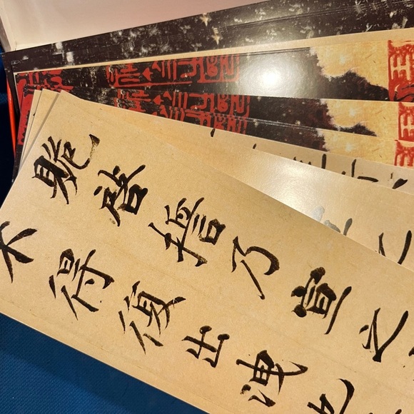 Chinese Calligraphy cards set of 24 Metropolitan museums of art new - Picture 4 of 4